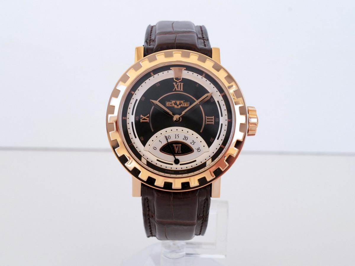 Швейцарские часы DeWitt Academia Seconde Retrograde Serenity 18K Rose Gold 43