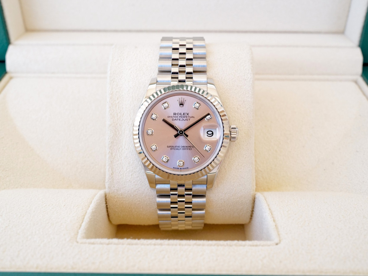 Швейцарський годинник Rolex Datejust 31 Jubilee Pink Diamond Dial