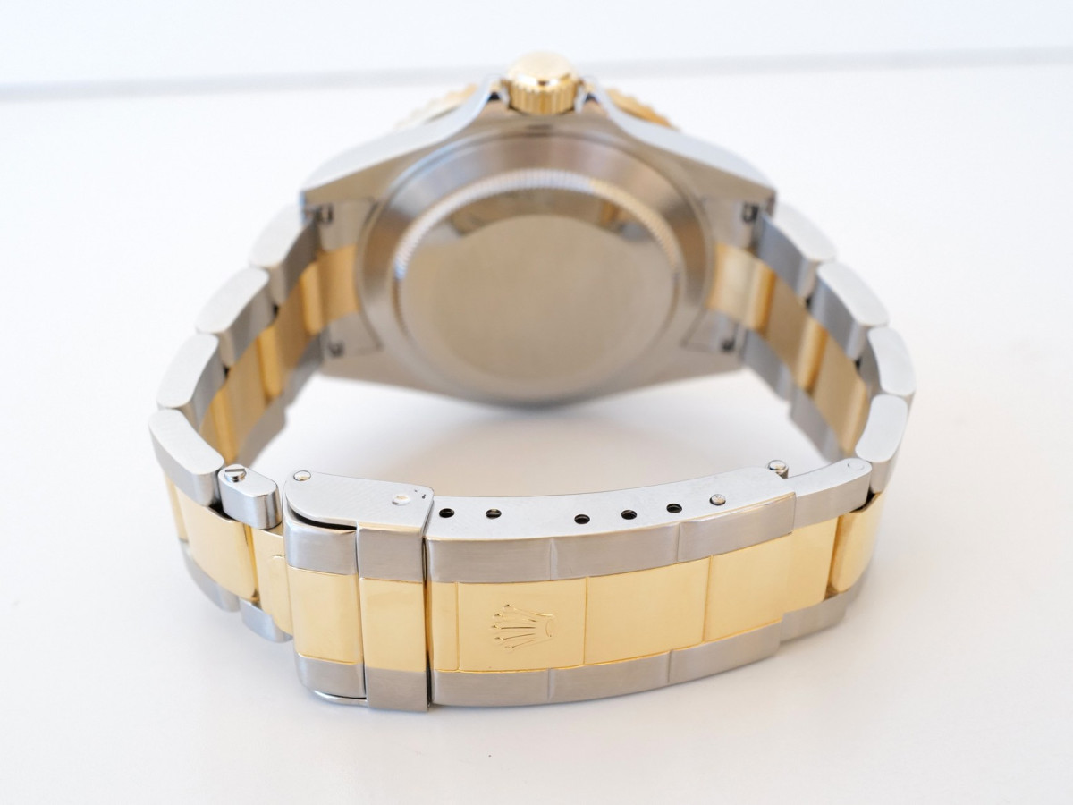 Swiss watch Rolex Submariner Date Black Dial Steel 18K Yellow Gold 40