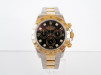 Swiss watch Rolex Cosmograph Daytona 18K Yellow Gold Steel Black Diamond Dial 40
