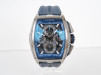 Swiss watch Cvstos Challenge Chronograph Chrono II Blue Skeleton Dial