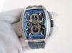 Swiss watch Cvstos Challenge Chronograph Chrono II Blue Skeleton Dial