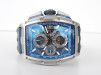 Swiss watch Cvstos Challenge Chronograph Chrono II Blue Skeleton Dial