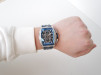Swiss watch Cvstos Challenge Chronograph Chrono II Blue Skeleton Dial