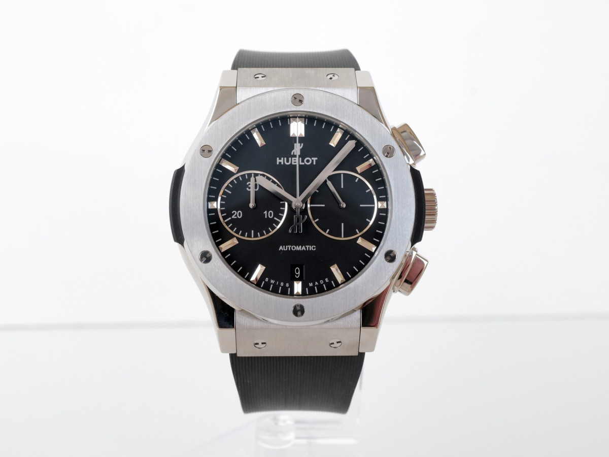 Swiss watch Hublot Classic Fusion Chronograph Titanium Black 45 (2025)