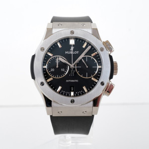 Swiss watch Hublot Classic Fusion Chronograph Titanium Black 45 (2025)