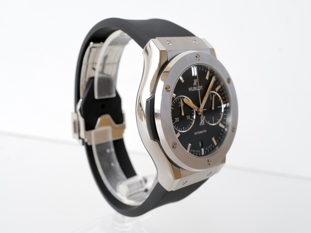 Swiss watch Hublot Classic Fusion Chronograph Titanium Black 45 (2025)