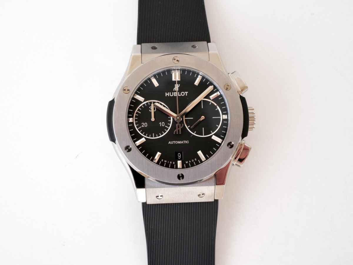 Swiss watch Hublot Classic Fusion Chronograph Titanium Black 45 (2025)