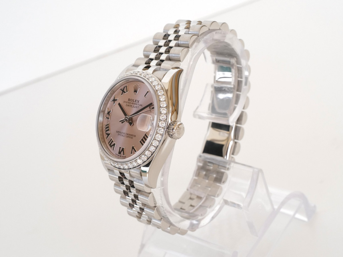 Swiss watch Rolex Datejust 31 Jubilee Pink Roman Diamond Bezel (2025)