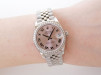 Swiss watch Rolex Datejust 31 Jubilee Pink Roman Diamond Bezel (2025)