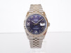 Swiss watch Rolex Datejust 36 Jubilee Purple Roman VI IX Diamond Dial