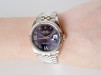 Swiss watch Rolex Datejust 36 Jubilee Purple Roman VI IX Diamond Dial