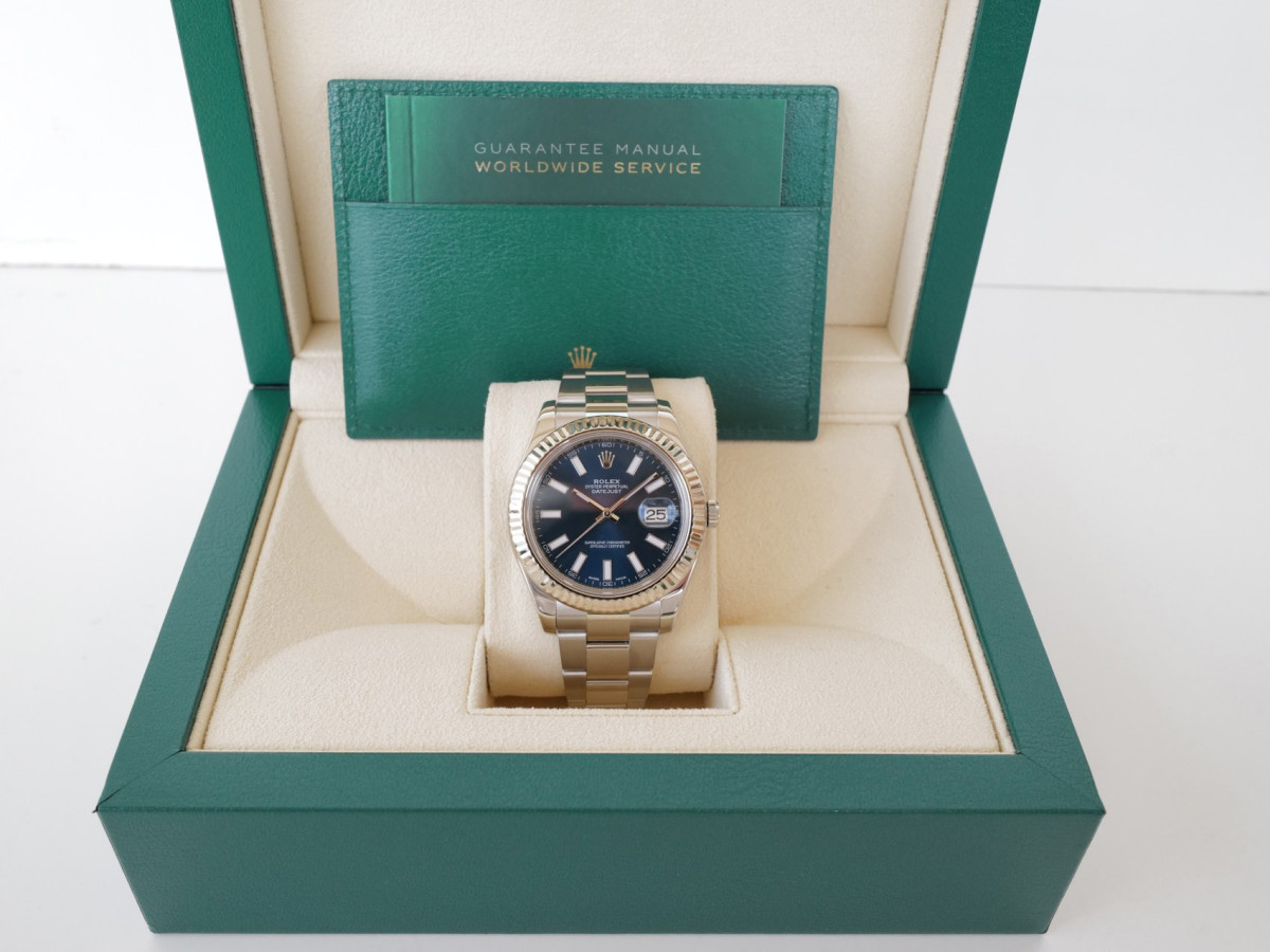 Swiss watch Rolex Datejust II Blue Dial 41