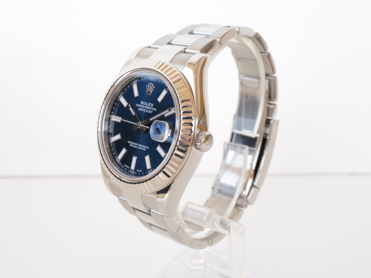 Swiss watch Rolex Datejust II Blue Dial 41