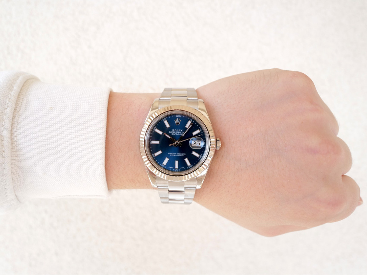 Swiss watch Rolex Datejust II Blue Dial 41