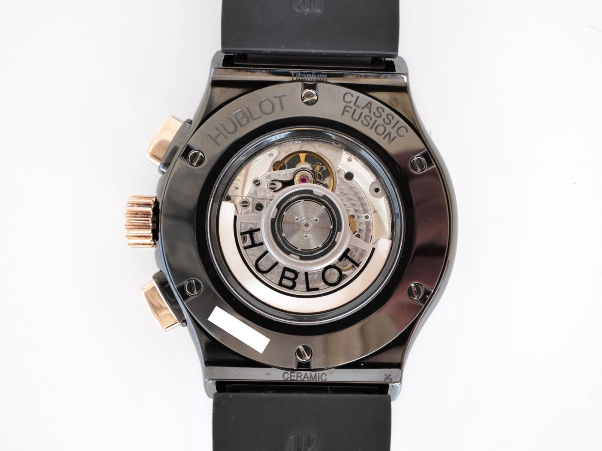 Swiss watch Hublot Classic Fusion Chronograph 45 Ceramic 18K Rose Gold