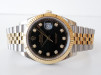 Швейцарские часы Rolex Datejust 41 Jubilee Steel 18K Yellow Gold Black Diamond Dial (2023)