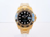 Швейцарские часы Rolex GMT-Master II 18K Yellow Gold Black Dial 40 В ПЛIВКАХ