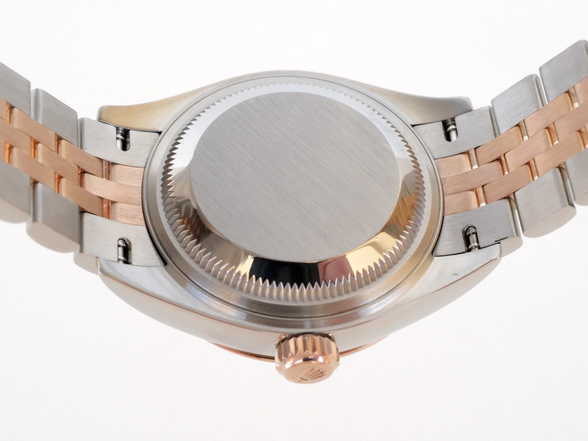 Швейцарские часы Rolex Lady-Datejust 28 Jubilee Steel 18K Rose Gold MOP Diamond Dial (2023)