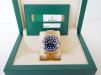 Швейцарские часы Rolex Submariner 18K Yellow Gold Date Ceramic Blue 40