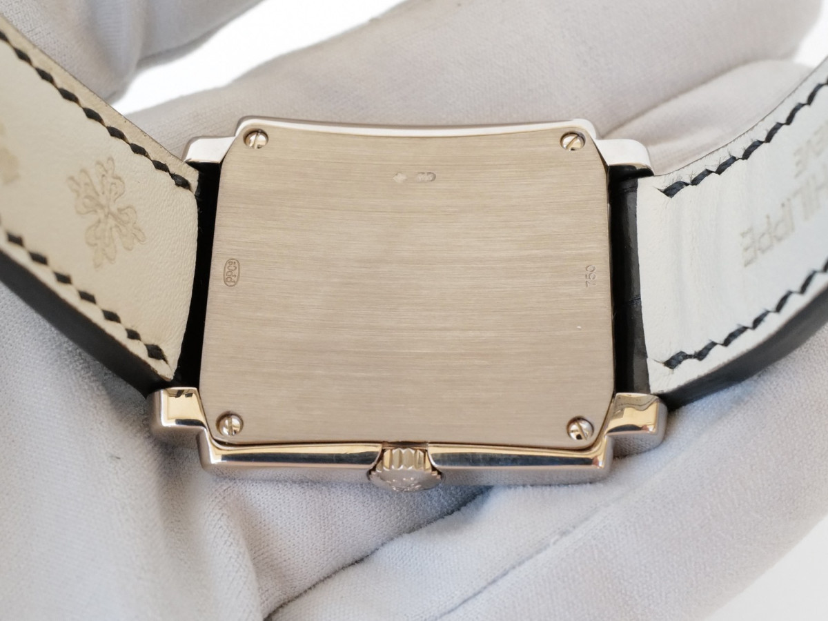 Швейцарские часы Patek Philippe Gondolo 18K White Gold Manual Wind Silver Dial