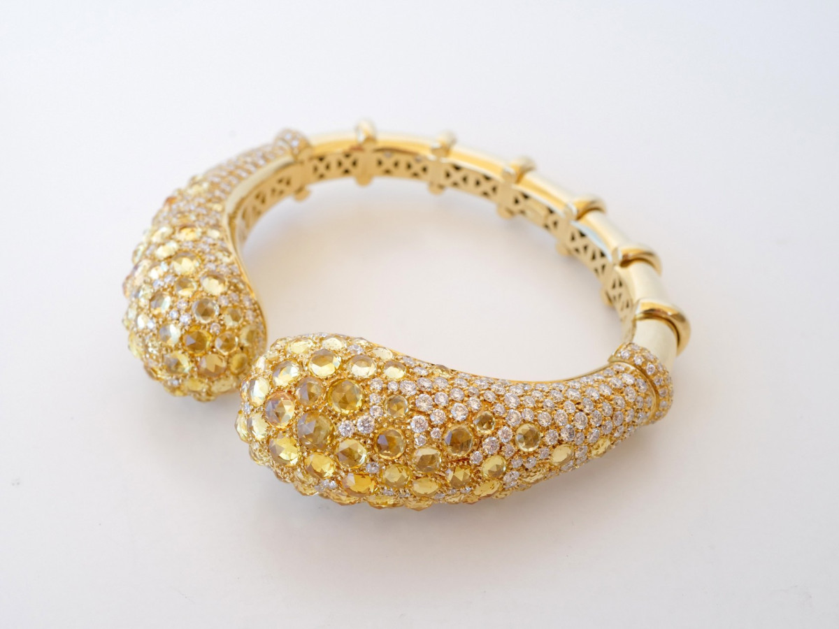 Швейцарские часы Verdi 18K Yellow Gold 20ct Diamond