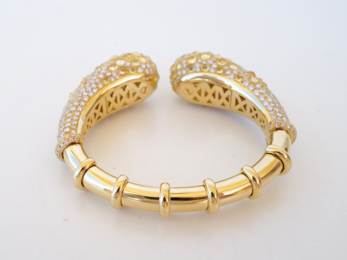 Швейцарские часы Verdi 18K Yellow Gold 20ct Diamond