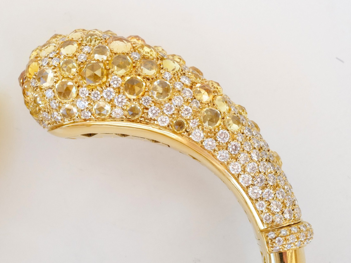 Швейцарские часы Verdi 18K Yellow Gold 20ct Diamond