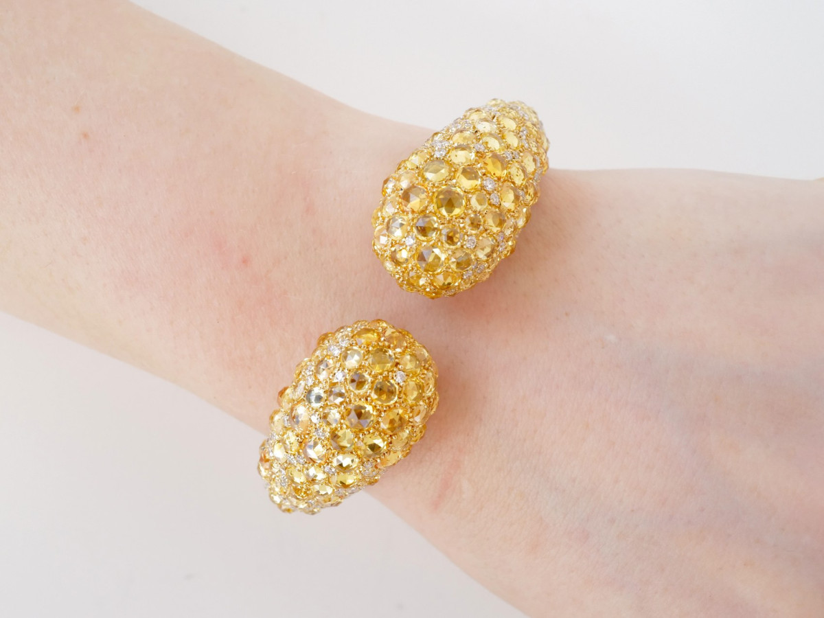 Швейцарские часы Verdi 18K Yellow Gold 20ct Diamond