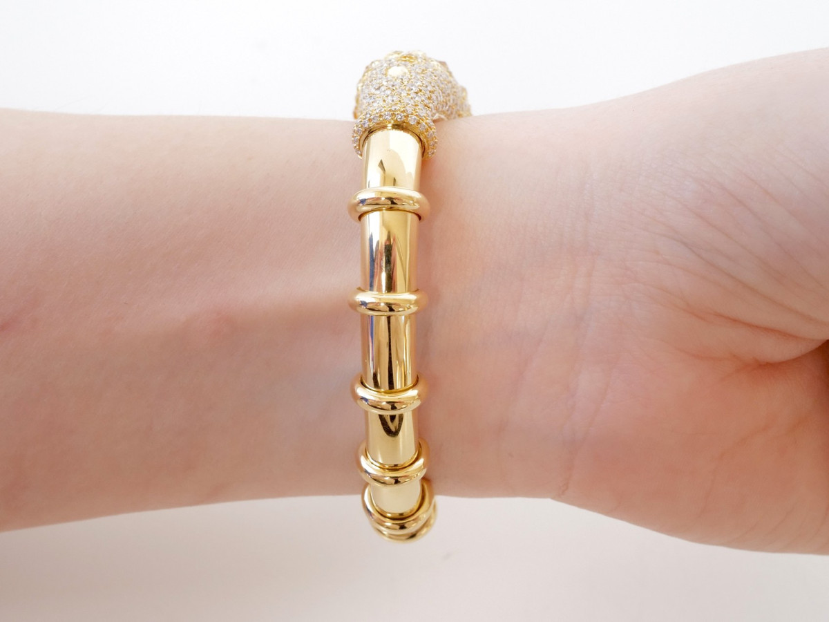 Швейцарские часы Verdi 18K Yellow Gold 20ct Diamond