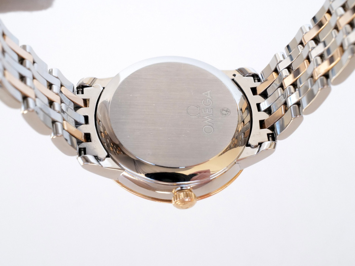 Швейцарские часы Omega De Ville Prestige MoP Dial 18K Rose Gold Steel Automatic 33