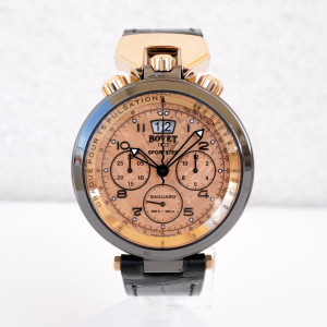 Швейцарские часы Bovet Sportster Saguaro Limited Edition Chronograph Meteorite Dial 46