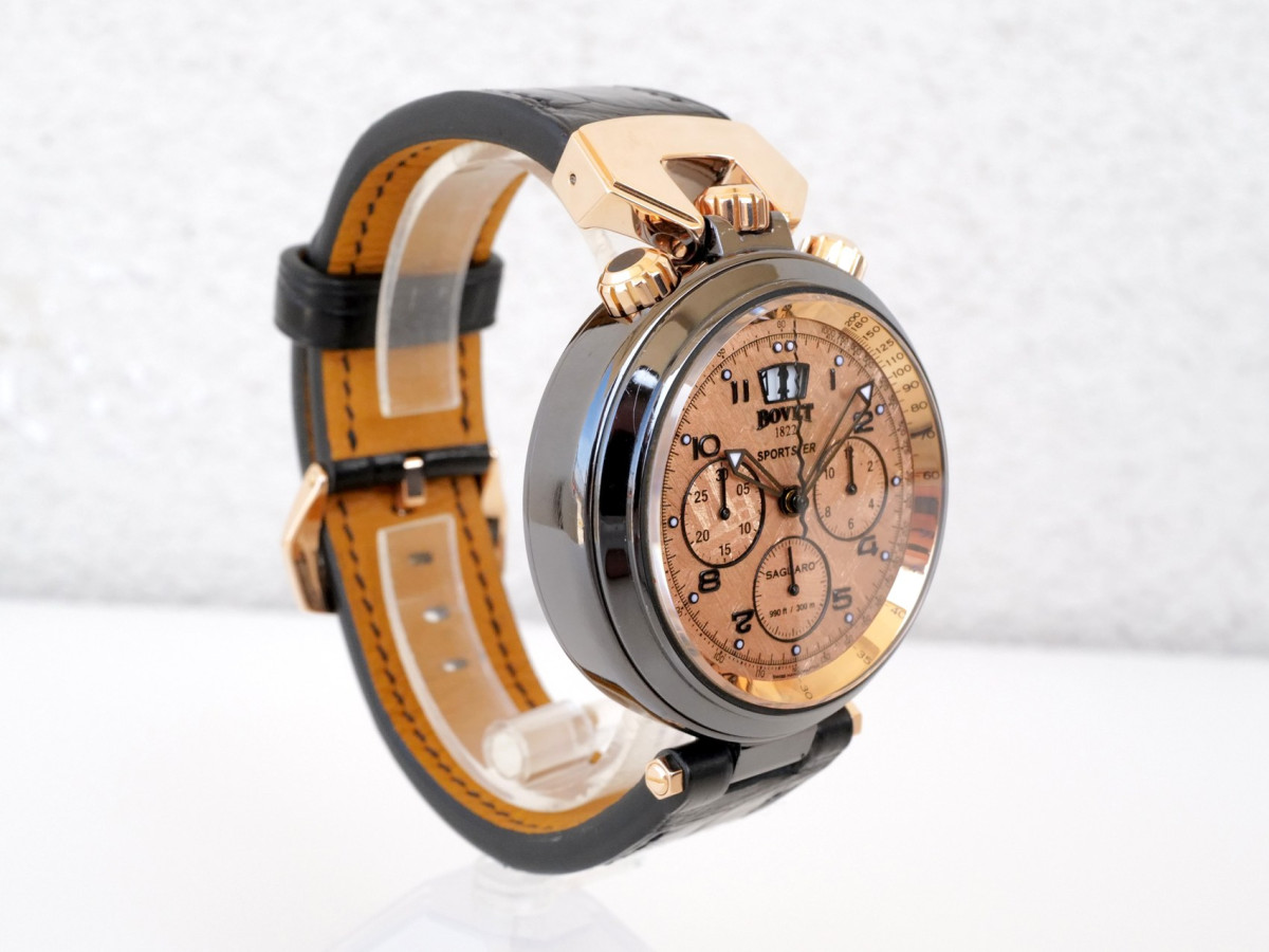 Швейцарские часы Bovet Sportster Saguaro Limited Edition Chronograph Meteorite Dial 46