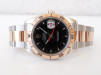 Швейцарские часы Rolex Datejust Turn-O-Graph 18K Rose Gold Steel Black Dial