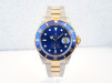 Швейцарские часы Rolex Submariner Date Blue Dial Steel 18K Yellow Gold 40