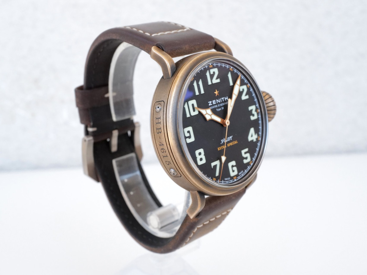 Швейцарские часы Zenith Pilot Type 20 Extra Special Bronze Black Dial 45