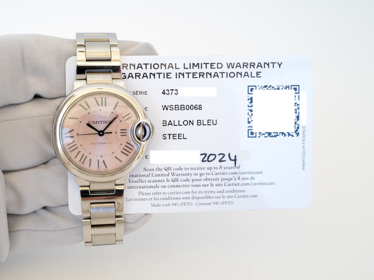 Швейцарские часы Cartier Ballon Bleu De Cartier Automatic 33