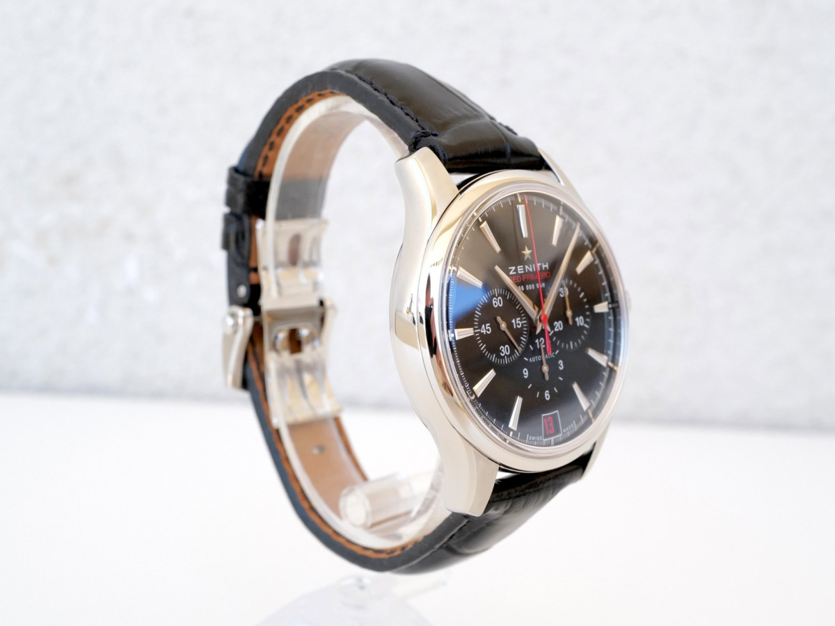 Швейцарские часы Zenith Captain Chronograph Red Primero Limited Edition 42