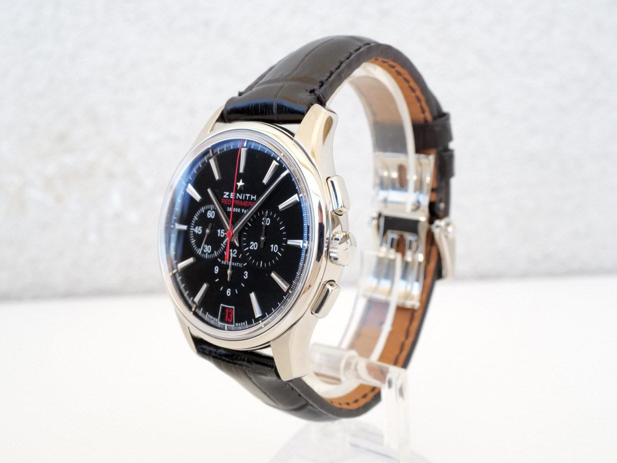 Швейцарские часы Zenith Captain Chronograph Red Primero Limited Edition 42