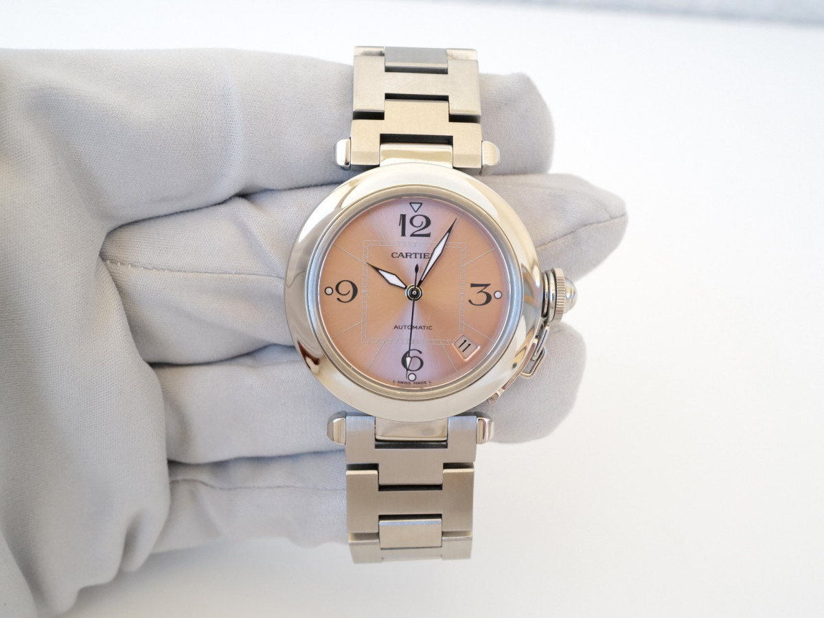Швейцарские часы Cartier Pasha C Pink Dial 35