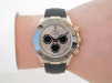 Швейцарские часы Rolex Cosmograph Daytona 18K White Gold Oysterflex Ghost Dial 40