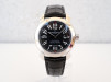 Швейцарские часы Vacheron Constantin Malte Large Date 18K White Gold Black Dial 38