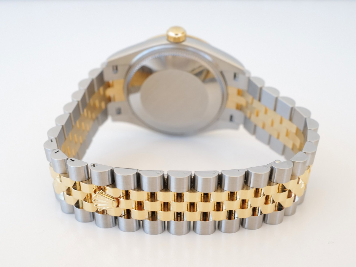 Швейцарские часы Rolex Datejust 31 Jubilee Steel 18K Yellow Gold Grey Diamond Roman