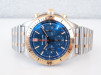 Швейцарський годинник Breitling Chronomat B01 42 Steel Rose Gold Blue Dial