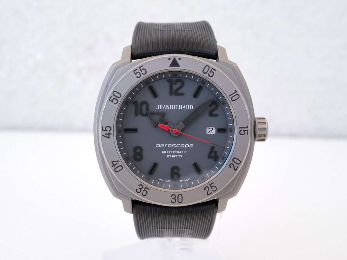 Швейцарський годинник JeanRichard Aeroscope Date Titanium 44