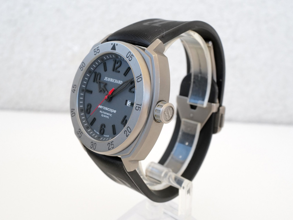 Швейцарський годинник JeanRichard Aeroscope Date Titanium 44