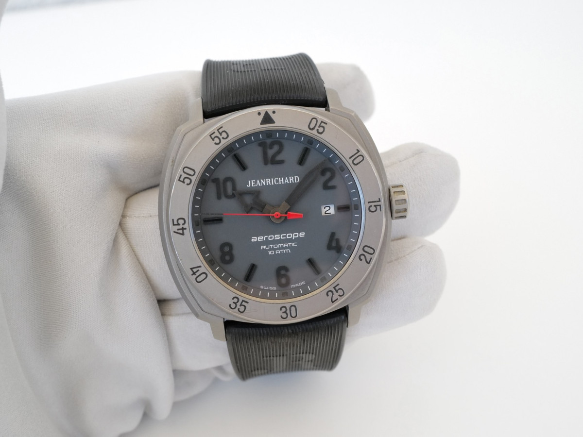 Швейцарський годинник JeanRichard Aeroscope Date Titanium 44
