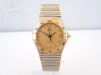Швейцарський годинник Omega Constellation Quartz Steel 18K Yellow Gold Honeycomb Dial 34