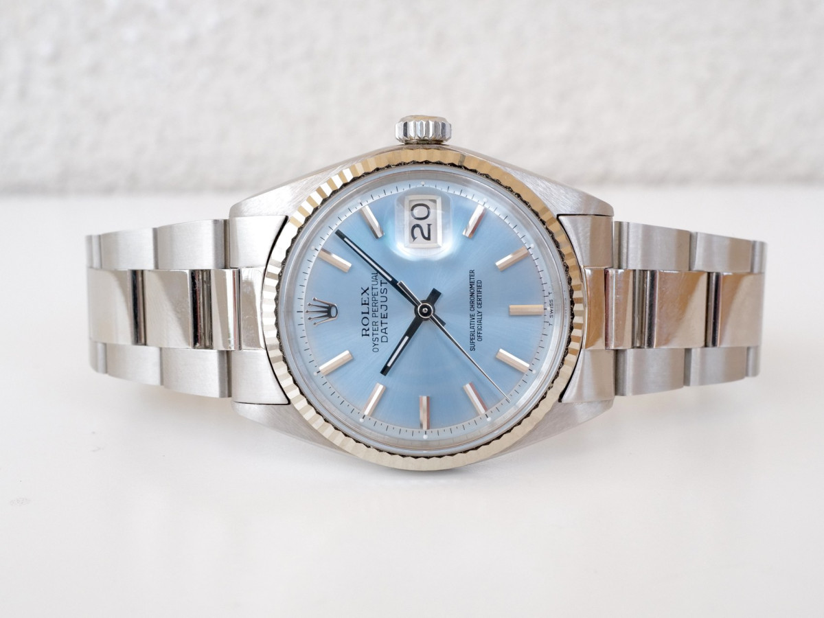 Швейцарський годинник Rolex Datejust 36 Oyster Steel Ice Blue Dial