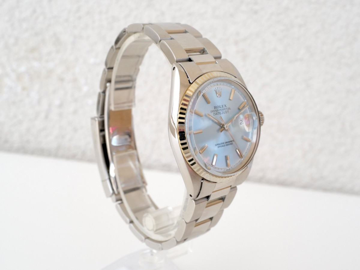 Швейцарський годинник Rolex Datejust 36 Oyster Steel Ice Blue Dial